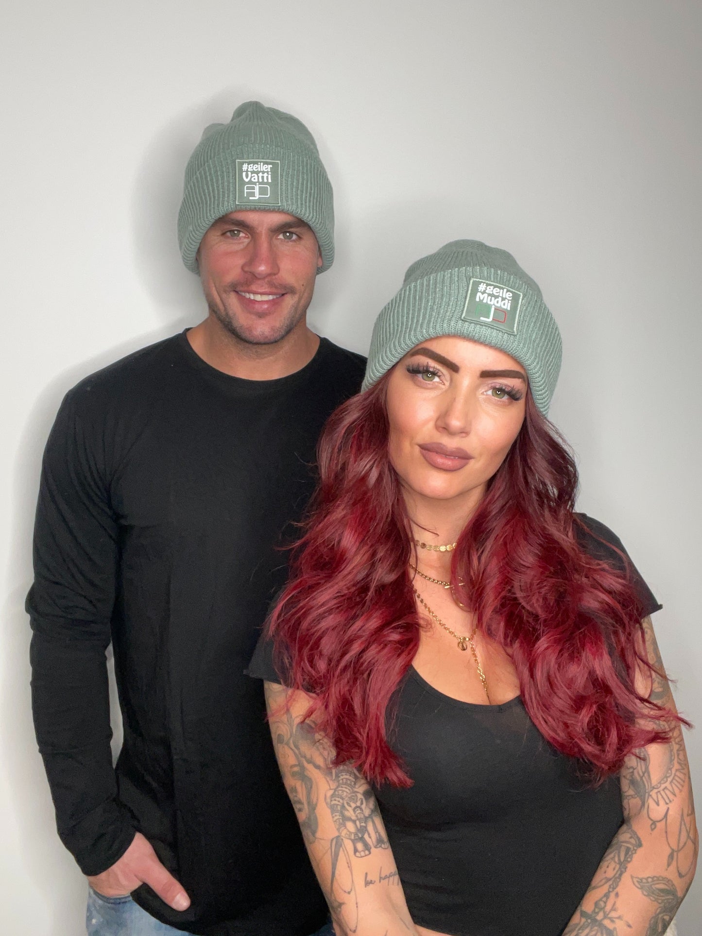 Couple-Beanie's - 2 stk.