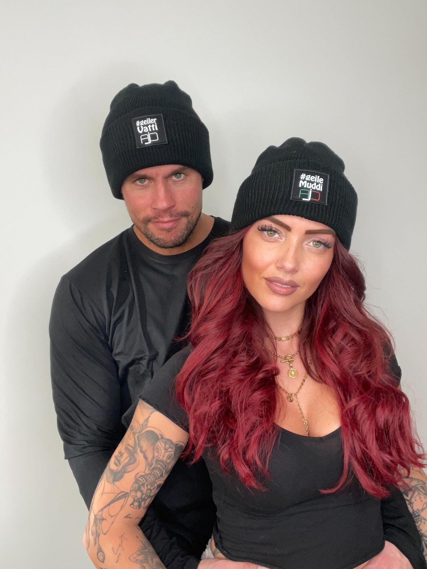 Couple-Beanie's - 2 stk.