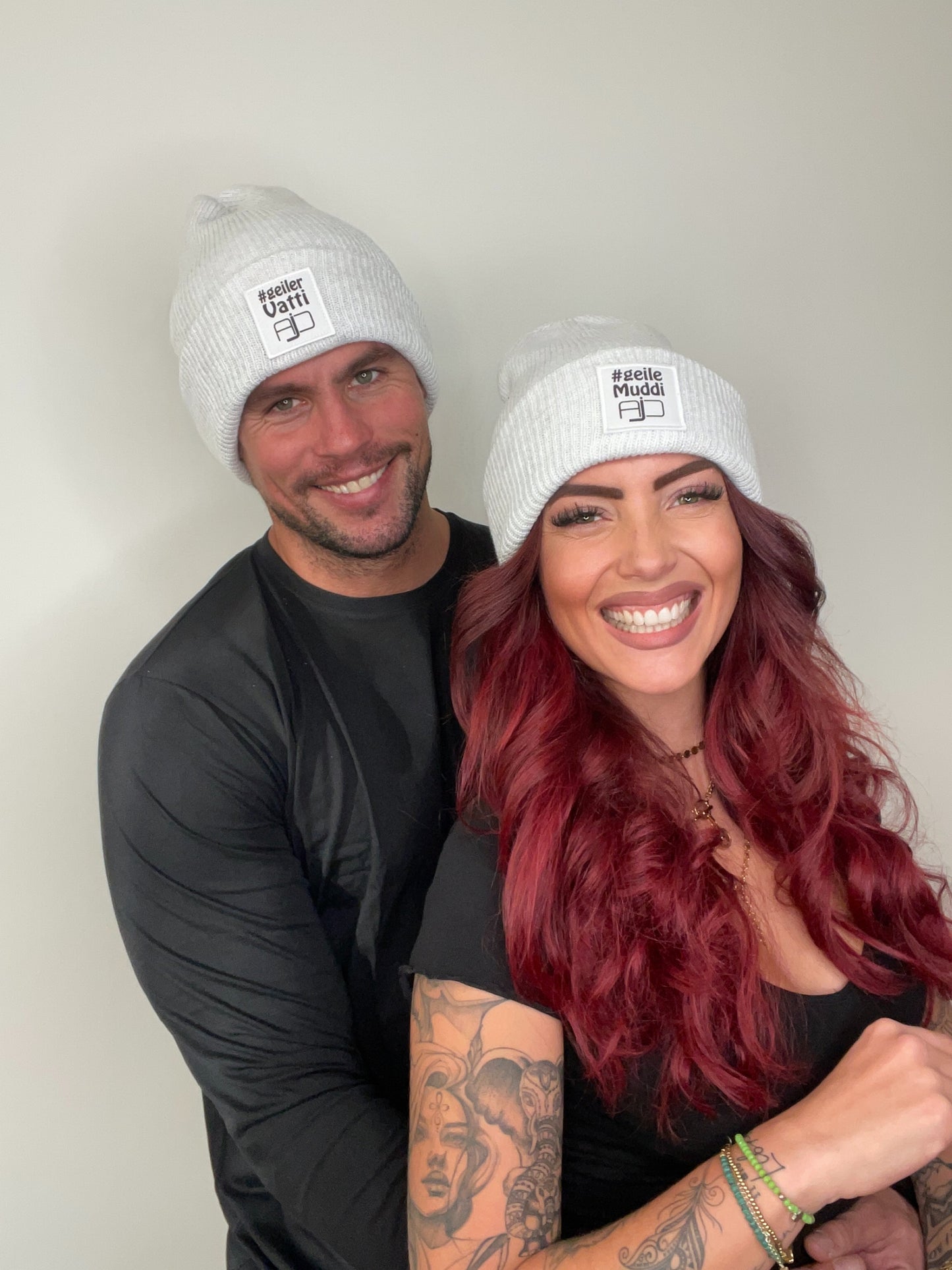 Couple-Beanie's - 2 stk.